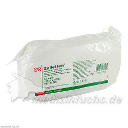 ZELLETTEN Tupfer 4x5 cm unsteril Rolle, 2X500 ST – PZN 7706016