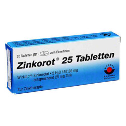 Zinkorot 25 (20 stk) – PZN 6890704