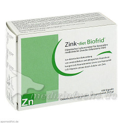 ZINK DIET Biofrid Kapseln, 100 ST – PZN 9192627