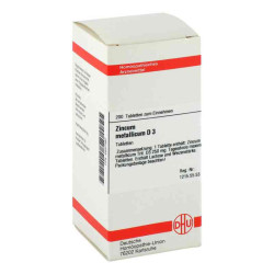 Zincum Metallicum D 3 Tabletten (200 stk) – PZN 2637397