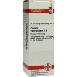 Zincum Valerianicum D 8 Dilution (20 ml) – PZN 2934014