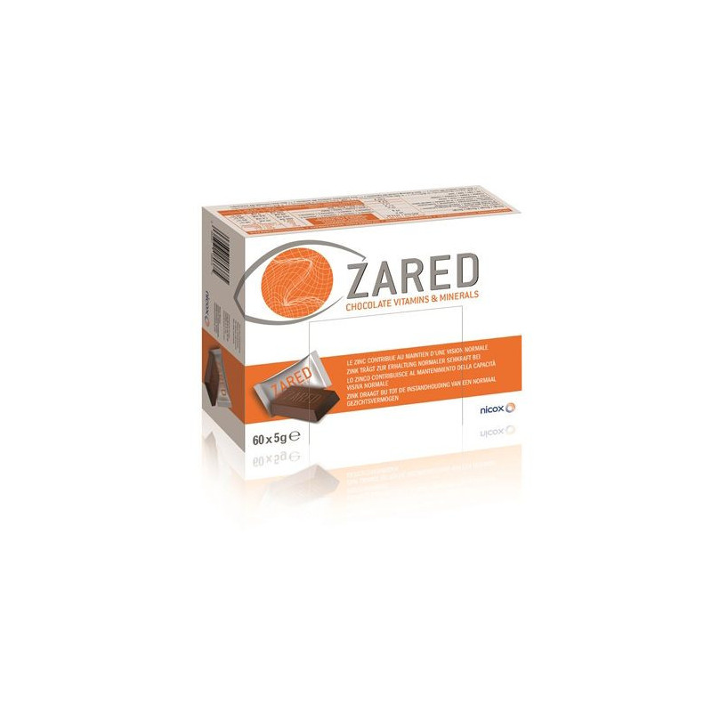 ZARED Chocolate Vitamins & Minerals T, 60X5 G – PZN 10749348