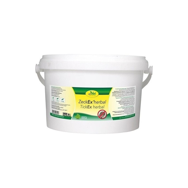 ZECKEX herbal Pulver f.Hunde, 1.8 KG – PZN 11348315