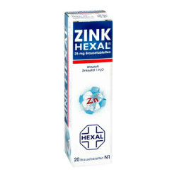 Zink HEXAL (20 stk) – PZN 2415337