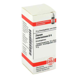 Zincum Valerianicum D 6 Globuli (10 g) – PZN 2119610