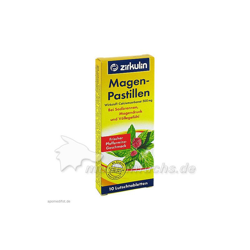 ZIRKULIN Magen-Pastillen, 10 ST – PZN 91824