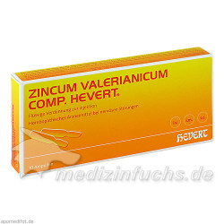 ZINCUM VALERIANICUM COMP.Hevert Ampullen, 10 ST – PZN 1748516