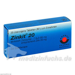 ZINKIT 20 , 20 ST – PZN 4435255