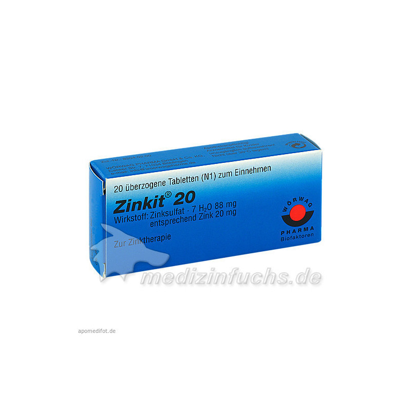 ZINKIT 20 , 20 ST – PZN 4435255
