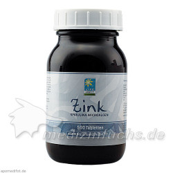 ZINK SPIRULINA hefefrei Tabletten, 500 ST – PZN 7038365