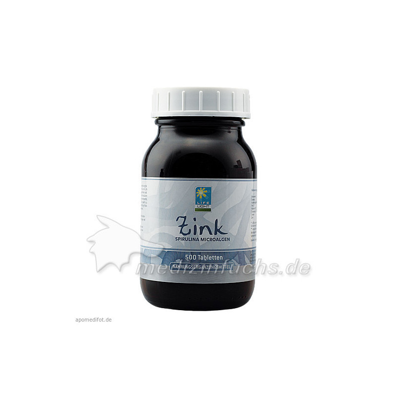 ZINK SPIRULINA hefefrei Tabletten, 500 ST – PZN 7038365
