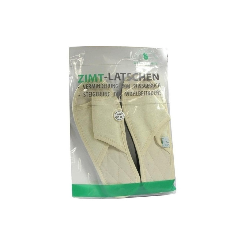 ZIMTLATSCHEN Baumwolle Gr.37/38, 2 ST – PZN 1437489