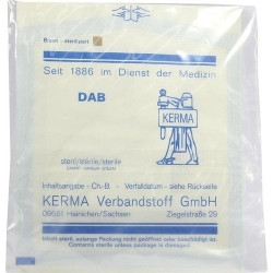 ZELLSTOFF VLIES KOMPRESSEN 8x10 cm steril, 5X1 ST – PZN 4050124