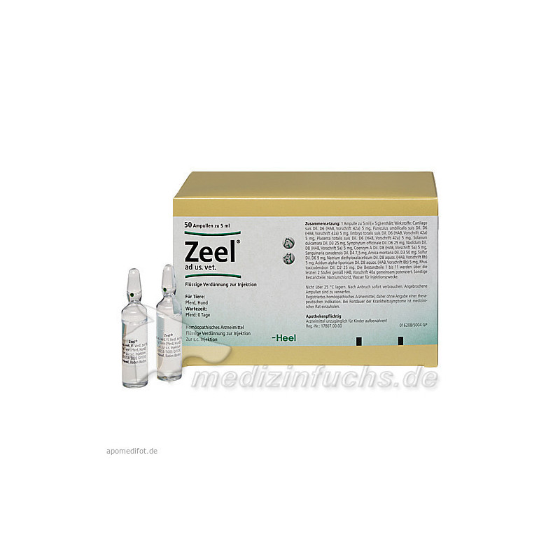 ZEEL ad us.vet.Ampullen, 50X5 ML – PZN 4827015