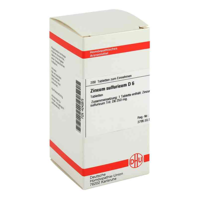 Zincum Sulfuricum D 6 Tabletten (200 stk) – PZN 4242875
