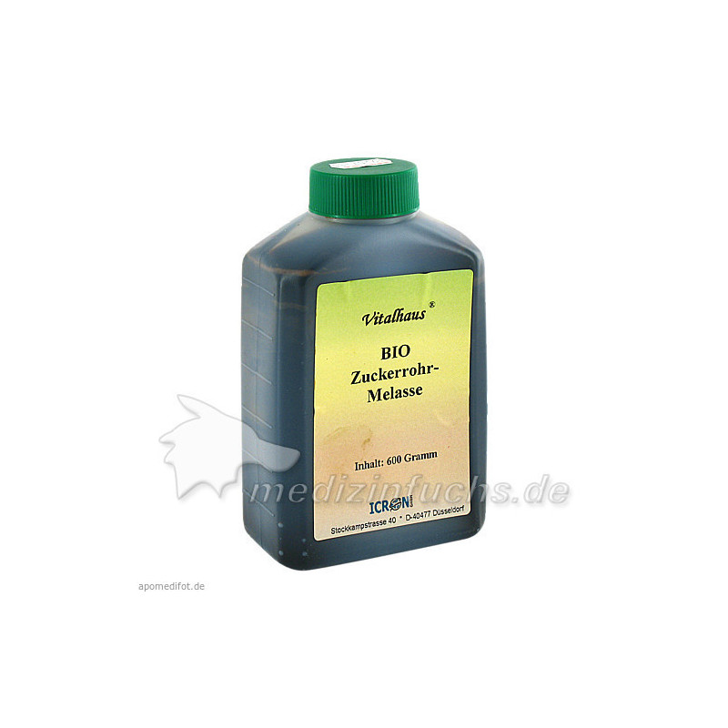 ZUCKERROHR Melasse Bio Vitalhaus fl, 600 G – PZN 6978497