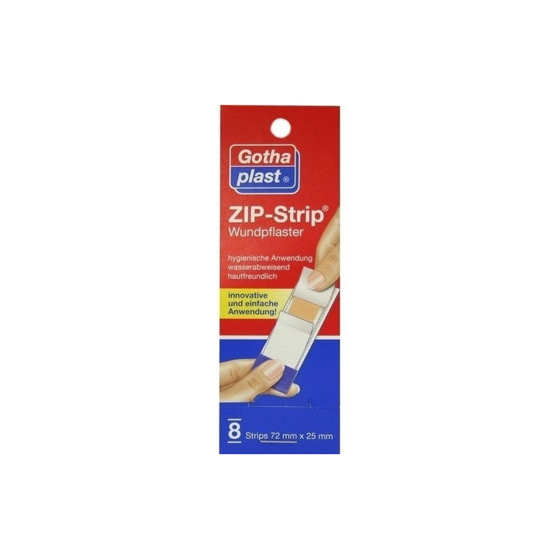 ZIP Strip wasserabweisend 72x25mm, 8 ST – PZN 1021381