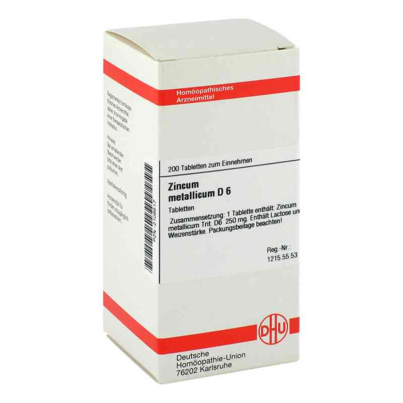 Zincum Metallicum D 6 Tabletten (200 stk) – PZN 2108517