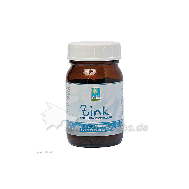 ZINK SPIRULINA hefefrei Tabletten, 250 ST – PZN 7038359