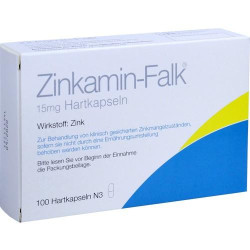 ZINKAMIN Falk Hartkapseln, 100 ST – PZN 7331378