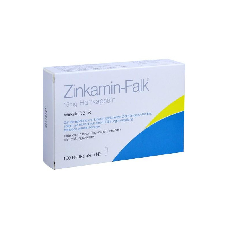 ZINKAMIN Falk Hartkapseln, 100 ST – PZN 7331378