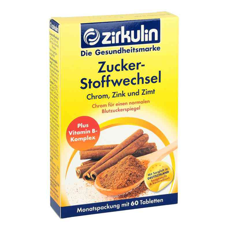 Zirkulin Zuckerstoffwechsel Zimt Plus Tabletten (60 stk) – PZN 4240273