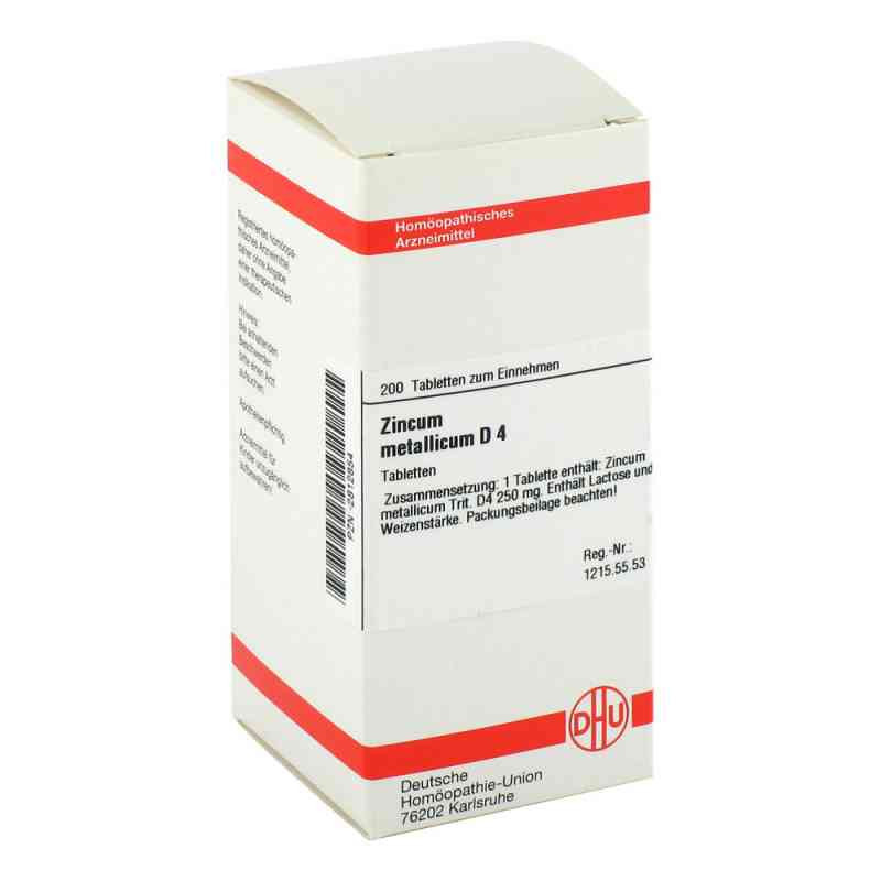 Zincum Metallicum D 4 Tabletten (200 stk) – PZN 2812854