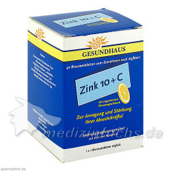 ZINK 10+C Brausetabletten, 40 ST – PZN 1247151