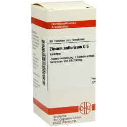 Zincum Sulfuricum D 6 Tabletten (80 stk) – PZN 2637546
