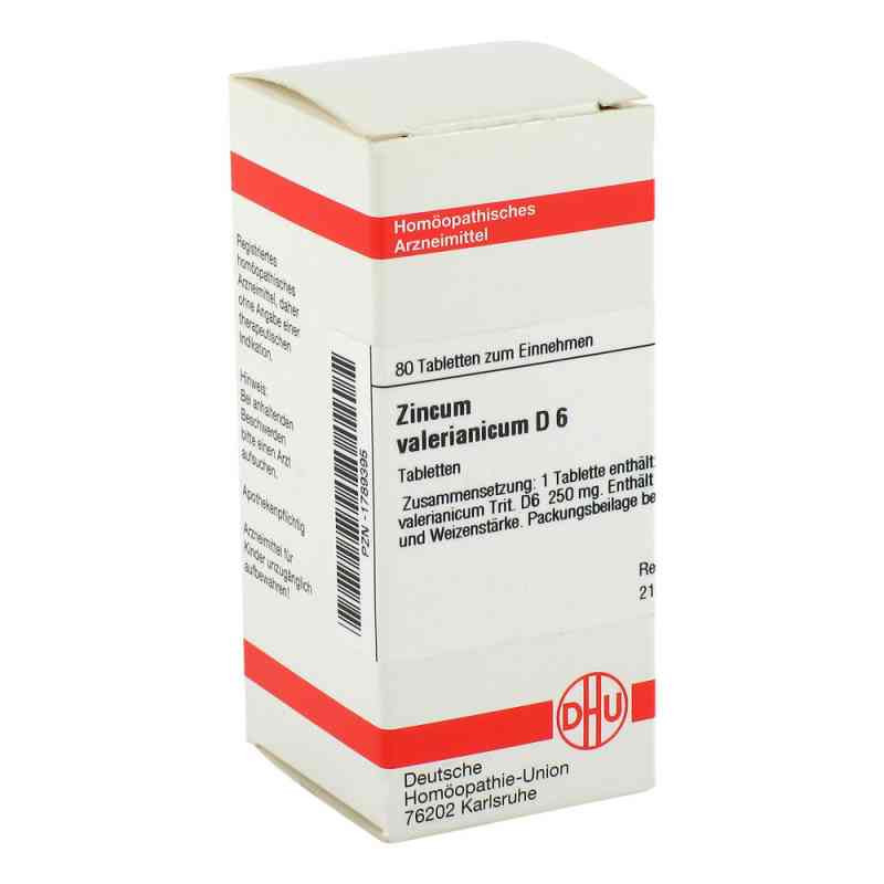 Zincum Valerianicum D 6 Tabletten (80 stk) – PZN 1789395
