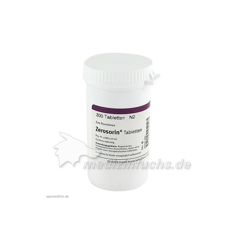 ZEROSORIN Tabletten, 300 ST – PZN 2470483