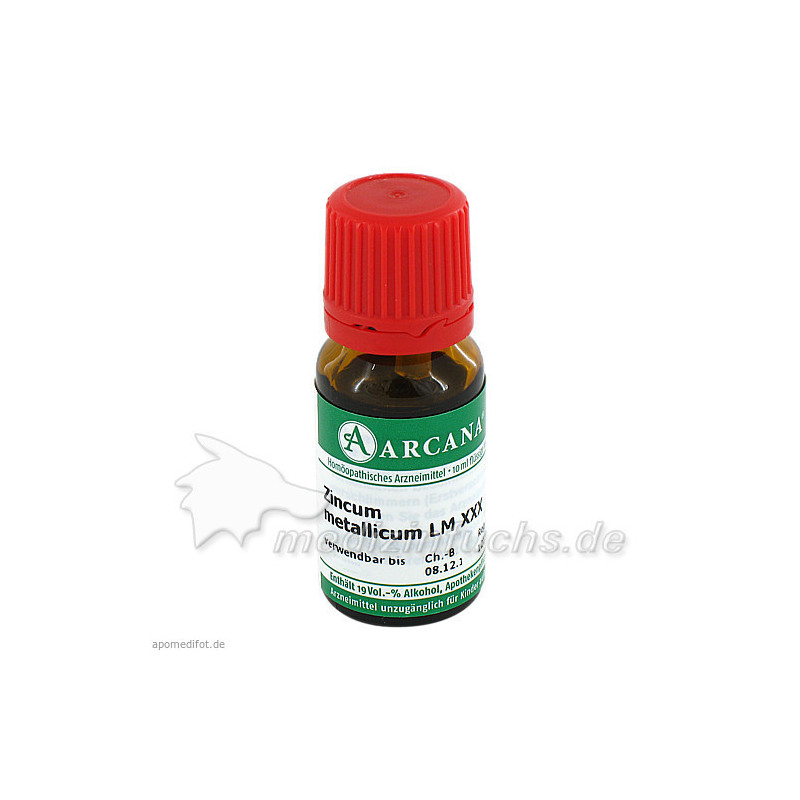 ZINCUM METALLICUM LM 30 Dilution, 10 ML – PZN 3503003