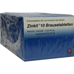 ZINKIT 10 Brausetabletten, 5X20 ST – PZN 4832163