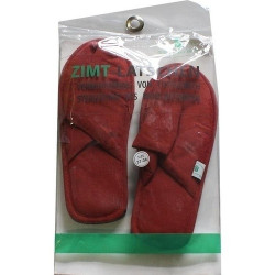 ZIMTLATSCHEN vorne geschlossen Gr.37/38 rot, 2 ST – PZN 5381366
