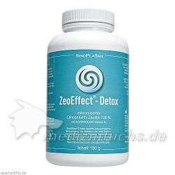 ZEOEFFECT Detox Clinoptilolith-Zeolith Pulver, 180 G – PZN 11578707