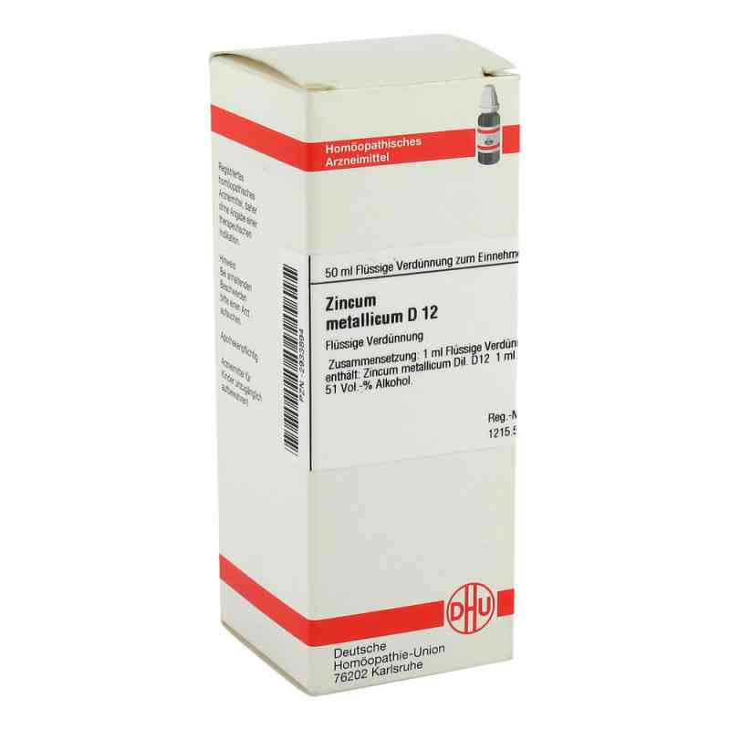 Zincum Metallicum D 12 Dilution (50 ml) – PZN 2933894