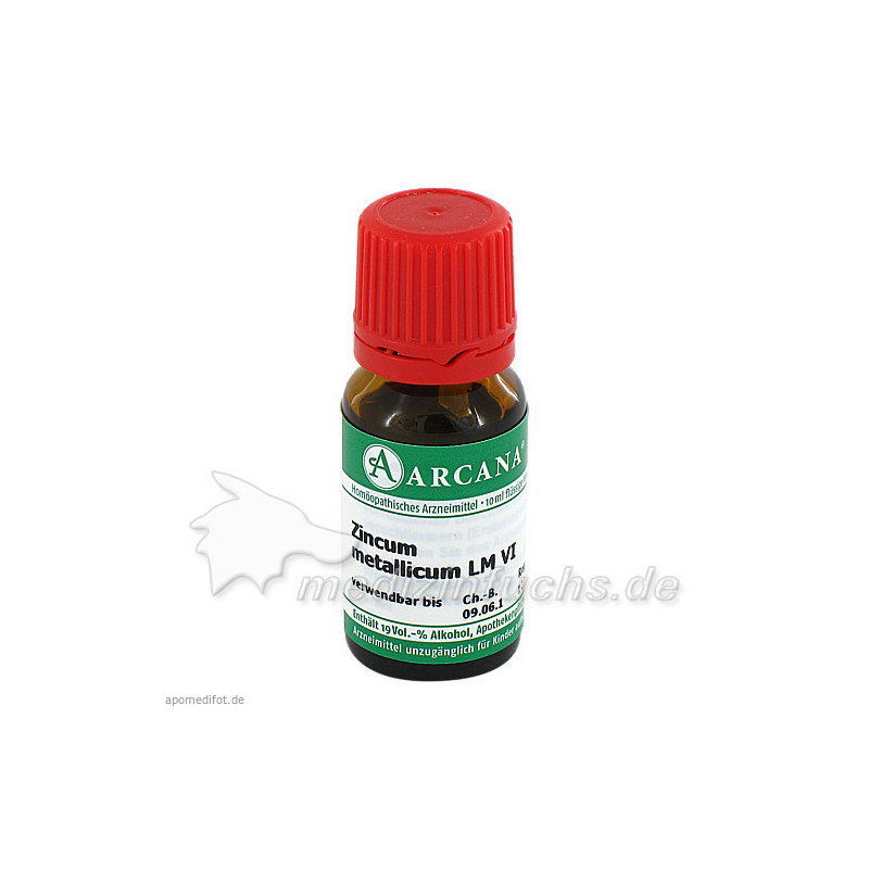 ZINCUM METALLICUM LM 6 Dilution, 10 ML – PZN 2604280