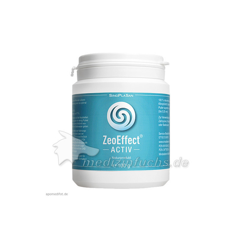 ZEOEFFEKT activ Clinoptilolith-Zeolith Pulver, 100 G – PZN 6915054