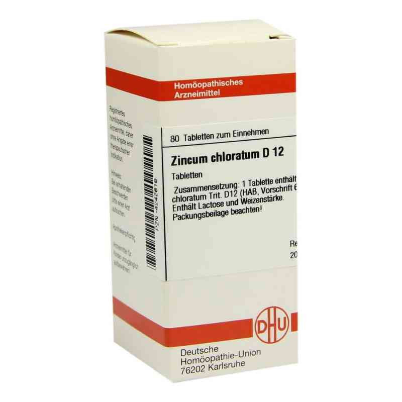 Zincum Chloratum D 12 Tabletten (80 stk) – PZN 4242616