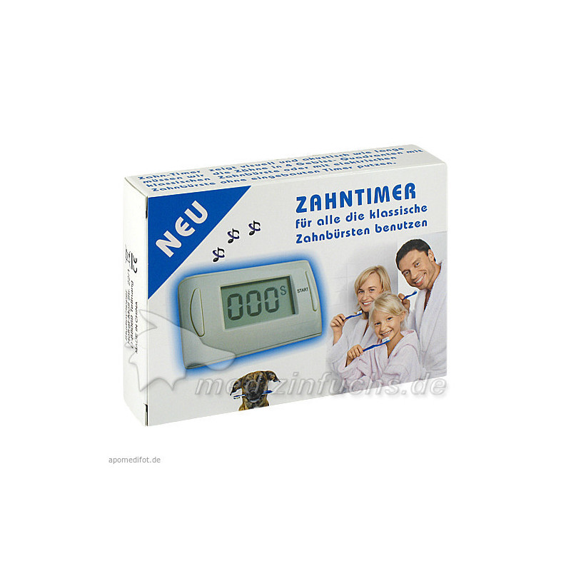 ZAHN TIMER Putzuhr digital optisch u.akustisch, 1 ST – PZN 10555756
