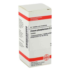 Zincum Phosphoricum D 6 Tabletten (80 stk) – PZN 2637440