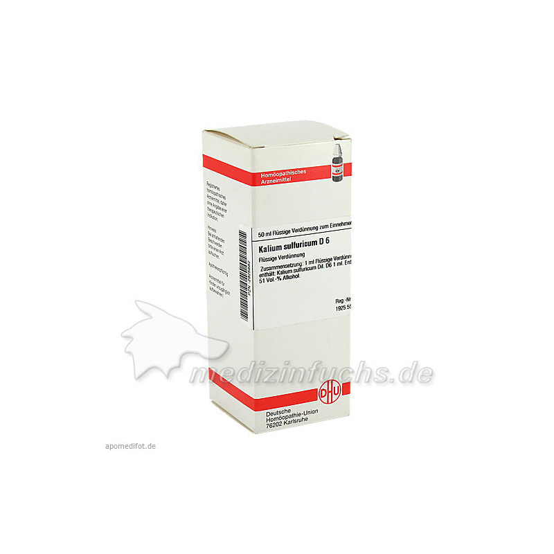 KALIUM SULFURICUM D 6, 50 ML – PZN 2925682