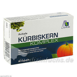 Kürbiskern Komplex Kapseln, 80 ST – PZN 8896510