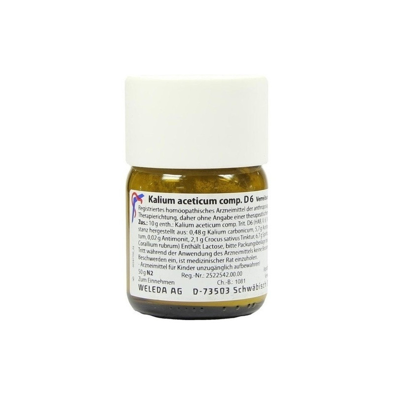 KALIUM ACET COMP D 6, 50 G – PZN 1616364