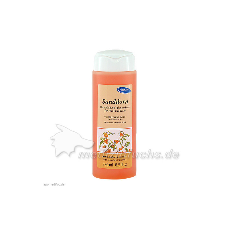 Kappus Sanddorn Florens Ethno Pflanzenöl Duschbad, 250 ML – PZN 2225298