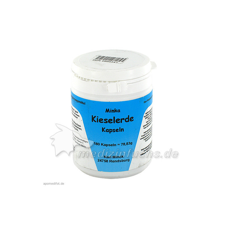 Kieselerde Kapseln, 180 ST – PZN 869347