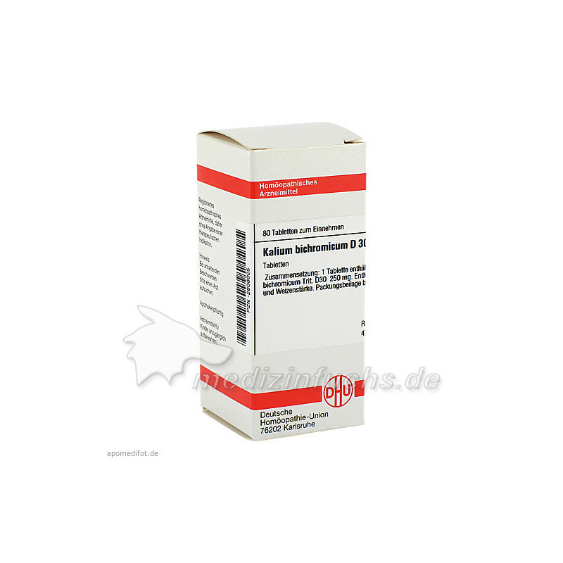KALIUM BICHROM D30, 80 ST – PZN 2808025