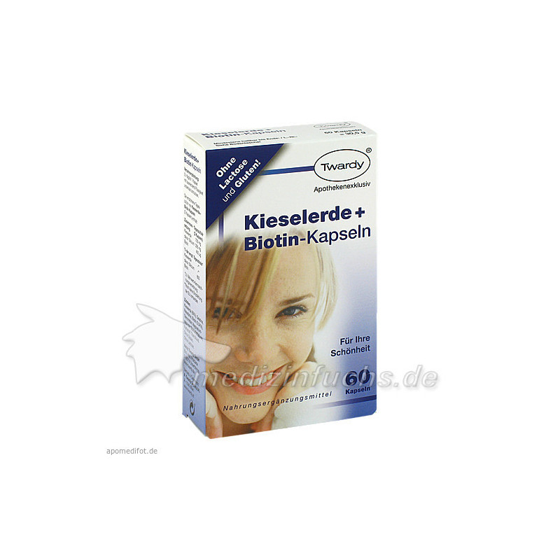 Kieselerde + Biotin-Kapseln, 60 ST – PZN 9198601