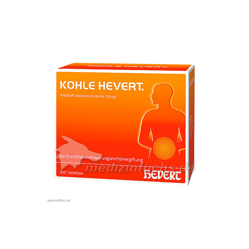KOHLE HEVERT, 300 ST – PZN 3477398