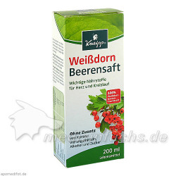 Kneipp Weißdorn Beerensaft, 200 ML – PZN 5391206